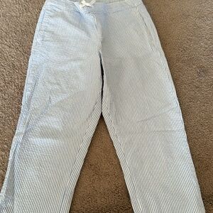 Brand new Janie and Jack boys size 10 seersucker pants
